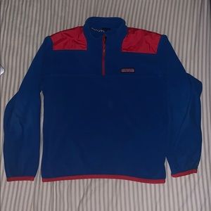 Vineyard Vines 100% Polyester Zip Fleece Pullover